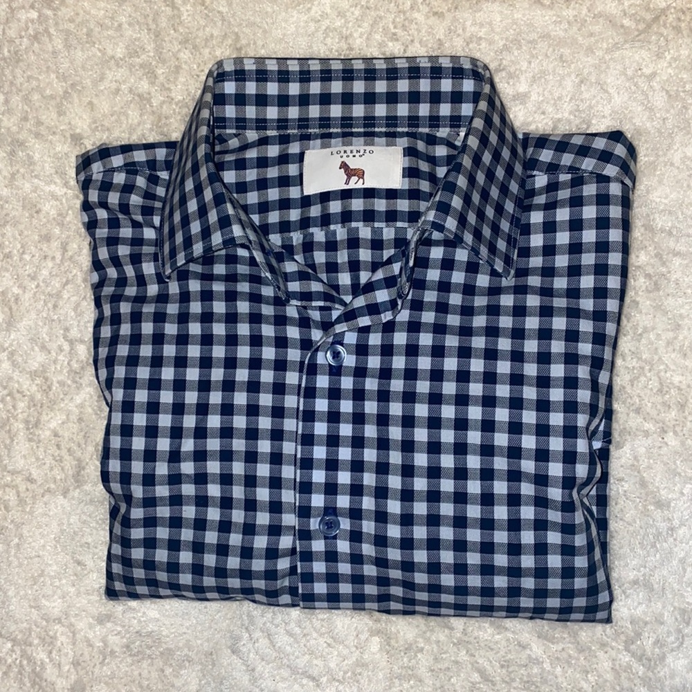 Lorenzo Uomo casual button down shirt